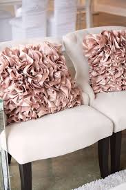 Pin By Amber Giles On When I Own A Home Pink Pillows Decor Ruffle Pillow