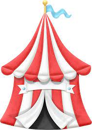 Carnival Tent Clip Art Circus Illustration Carnival Tent Circus 1st Birthdays
