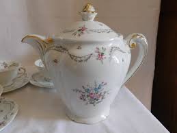 Ancienne Manufacture Royale Limoges Service A The Pour 8 Decor Etsy Porcelaine De Limoges Service A The Limoges