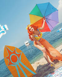 Pool Party Leona By Nyxcosplay Cosplay Pool Anime