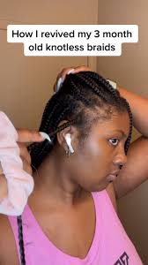 Reviving Knotless Braids Tutorial