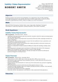 A lot of research is needed, and claims representatives need to gather information from various third parties to determine if the claim can be accepted. Claims Representative Resume Samples Qwikresume