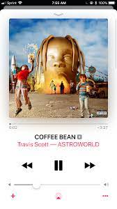 Coffee Bean Travis Scott Astroworld Travis Scott Songs Travis Scott Music Travis Scott