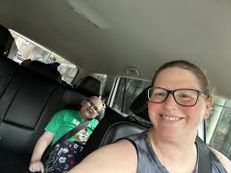 Home after a week of treatment and looking forward to the next round