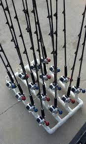 Pvc Fishing Rod Holder Ideas Pvc Fishing Rod Holder Fishing Pole Storage Fishing Rod Holder