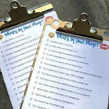 Whats on your phone game pdf. What S On Your Phone Free Printable Party Game For Tweens And Teens Momof6