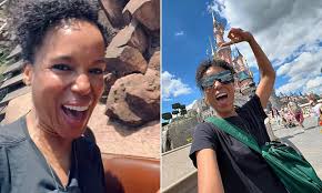 Kerry Washington shows off her trip to Disneyland Paris after enjoying  rides... calling it a 'special combination of joy and magic and awe'