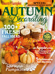 Fejre sæsonændringen ved at dreje dit kappe i en smuk, inspireret kontaktpunkt. Magazines Other Issues Country Sampler Autumn Decorating 2019