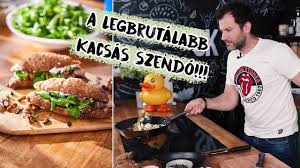 Enjoy lunch, dinner, and brunch specials on the weekend. Ze Fele Sult Kacsamelles Szendvics Kortechutney Val Recept Street Kitchen