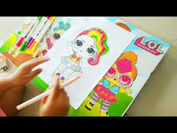 Lol surprise doll printable html template design. Seru Mewarnai Gambar Lol Surprise Youtube