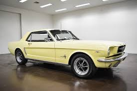 Image result for Springtime Yellow 1965 Mustang
