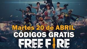 Recuerda que garena no tiene una hora exacta para regalarlos códigos, por lo tanto, debes estar atento a sus redes sociales oficiales o a la. Codigos Free Fire Gratis Disponibles 20 De Abril De 2021