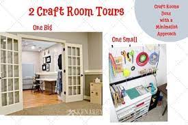You see one in this picture, and then the other is to the right on the other wall. 2 Craft Room Tours Big And Small Craft Room Time