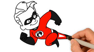 How to draw alien vs predator. How To Draw Disney Character How To Draw Character Dash In Movies Incredibles 2 Draw For Kids Youtube
