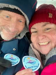 Skins ice swim this morning 🥶🥶 if Patrick Lacey can do it in budgie  smugglers then I thought I should at least try! It was challenging!  🥶🥶🥶🥶🥶