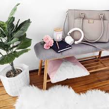 Kmart Scandi Inspired Shoe Rack And Fiddle Leaf Fig Via Leerachel Instagram Kmart Decor Best Shoe Rack Diy Shoe Rack
