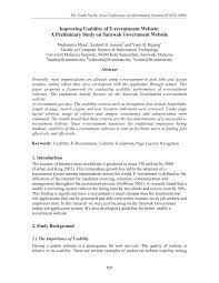 Vacancy sarawak media group (16 jawatan) : Pdf Improving Usability Of E Recruitment Website A Preliminary Study On Sarawak Government Website