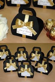 Black And Gold Party Theme Names Black Gold Wedding Favor Gift Box With Satin Ribbon Bow And Your Names Elegant Personalized Gatsby Theme Wedding Bonbonniere For Guests Black Gold Wedding Wedding Gift Favors Gold Wedding Favors