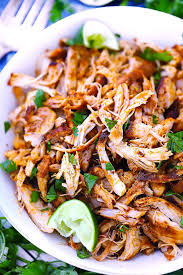 The chicken is full of flavor using just a few ingredients. Mexican Pulled Shredded Chicken Bowl Of Delicious