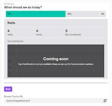 You can optionally set the voting security to google, facebook, reddit, or twitch. How To Use Polls