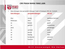 Frasa nama + frasa sendi nama ( fn + fs). Ppt Minggu 08 Powerpoint Presentation Free Download Id 4400866