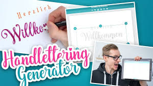 It's the ultimate tool you will always need (even. Handlettering Generator Das Tool Zum Handlettering Lernen Youtube