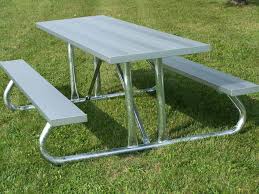 Aluminum Picnic Table With Steel Legs Picnic Table Camping Table Cheap Table