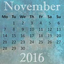 Explore this november moon phase calendar by clicking on each day to see detailed information on that days phase. November 2016 Calendar Free Stock Photo Public Domain Pictures