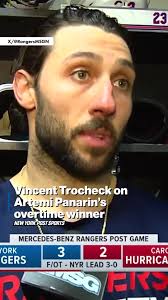 Vincent Trocheck Post Game Interview