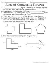 And then, we will use these formulas for finding the area of basic polygons, to find the area of composite figures. Area Of Composite Figures Teaching Math Middle School Math Math Lessons