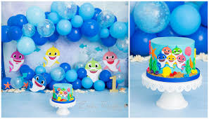 In case you're unfamiliar, a smash cake is basically a tiny cake meant to be enjoyed by your kiddo on her first birthday. First Birthday Baby Shark Cake Smash Archives Erika Rosales New York Photo Studio Family Portrait Studio In Bronx Ny
