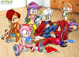 Post 50050: Amy_Rose Lien-Da Mina_Mongoose PalComix Sally_Acorn  Sonic_the_Hedgehog_(series) Tikal_the_Echidna