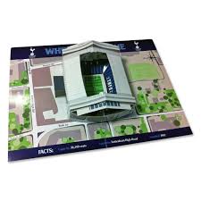 Spurs 3d Pop Up Stadium Birthday Greetings Card