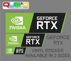 Geforce Rtx Pc Case 2d Vinyl Sticker Laptop Phone Gaming Nvidia Gtx I7 I9 Ebay