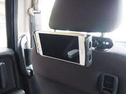 車の後部座席にタブレットを固定すればリアモニター代わりになる車載ホルダーレビュー かつおろぐ 車載 ホルダー タブレット