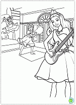 Find out the most recent images of barbie rockstar coloring pages here, and also you can get the image here simply image posted uploaded by sheapeterson that saved in our collection. Barbie In The Princess And The Popstar Coloring Pages Dinokids Org