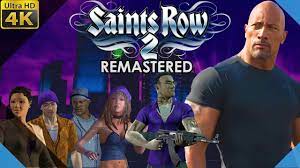 Saints Row 2 Remastered Cinematic Movie As Dwayne Johnson 4k Youtube