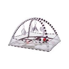 Tapete de Atividades Para Bebês 3x1 Piscina de Bolinhas Sensorial Preto e Branco Maxi Baby