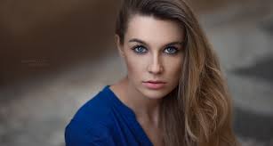 1080P, girl, Angie, brown hair, smile, Robert Chrenka HD Wallpaper