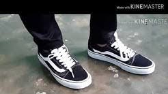 Akan tetapi cara melepaskan sepatu tersebut sangat salah dan membuat sepatu menjadi cepat rusak. Contoh Cara Ikat Tali Sepatu Vans Old Skool Tutorial Kreasi Kardus Kulkas