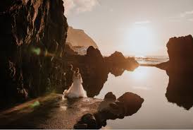 Pandora's pops | give a wish on a stick! Scenic Wedding Photo Shoot Locations On Madeira Island Golden Hour Lava Pools Say Yes To Madeira