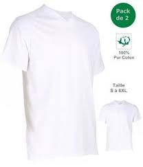 A l'intérieur de la chaussette est une base de terry, c'est très agréable pour les pieds. Tricot De Corps Blanc Homme 100 Coton Col V Tee Shirt Manches Courtes