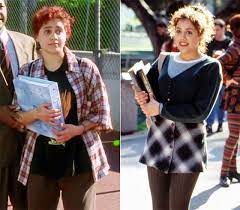 Tai clueless rollin' with the homies enamel pin. The Best Drab To Fab Movie Makeovers Clueless Outfits Clueless Costume Clueless Fashion