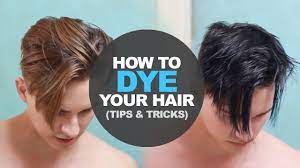 It is because of the natural pigments of human hair that behaves. How To Dye Men S Hair At Home Diy Men S Hairstyle Tutorial Youtube