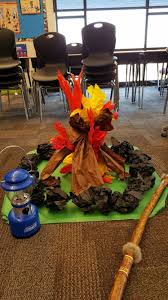 Classroom Campfire The Kids Had A Blast Having An Indoor Campout For The Last Day Of School Especially With A Fun Anaokulu Kamp Anaokulu Oncesi Etkinlikleri