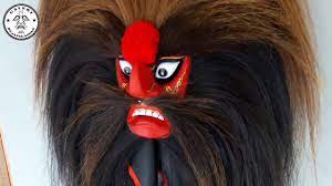 Perkembangan karya seni grafis yang kalah populer dengan karya seni lukis, salah. Topeng Bujangganong Pakem Karakter Wajah Tegas Kid Galeri Bujangganong Youtube