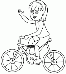 This molang cycling coloring page was posted in the coloring pages category. Bicycle Coloring Pages Coloring Home
