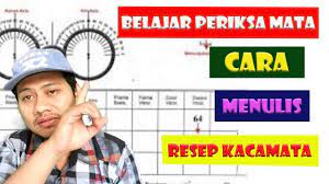 Isi tulisan cara menulis alamat paket dengan baik dan benar #3. Belajar Periksa Mata Cara Menulis Resep Kacamata Belajar Menulis Mata