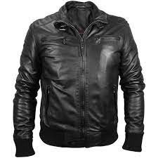 Forzieri Men S Black Leather Motorcycle Jacket Black Leather Motorcycle Jacket Mens Leather Jacket Biker Leather Jacket Men