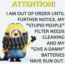 Sorry The Number You Have Dialed Is Not Available To Recieve Your Call Goodbye Funny Minion Quotes Minions Funny Minion Jokes